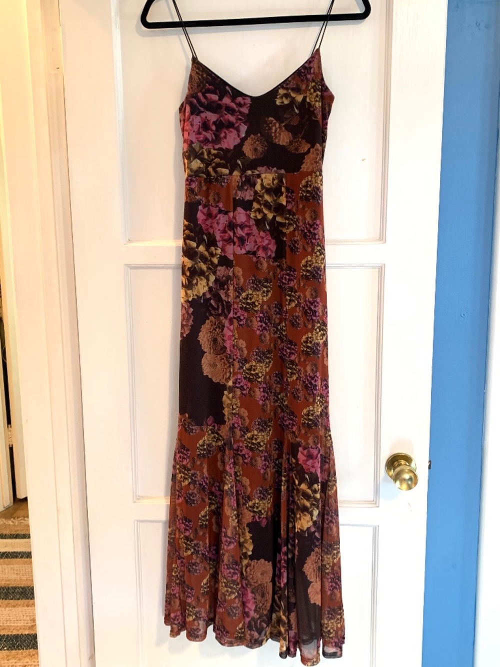 Nasty Gal Brown and Purple Mesh Dress - Picture 14 of 14
